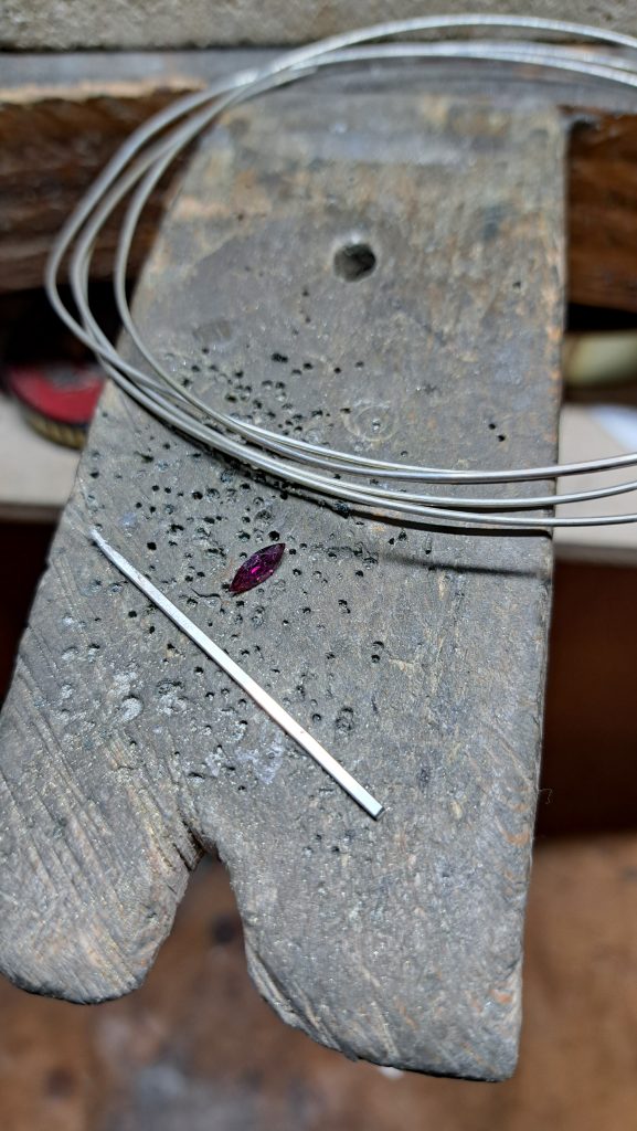 Artisans_buddies_challenge25 Herstellung 1: Material für die Rodolithfassung